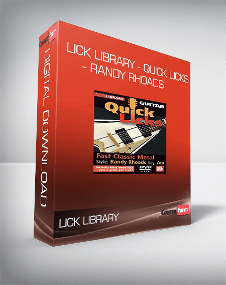 Lick Library - Quick Licks - Randy Rhoads