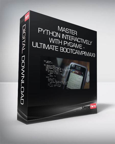 Master Python Interactively With PyGame - Ultimate Bootcamp(Max)