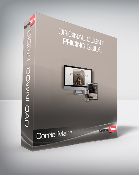 Corrie Mahr - Original Client Pricing Guide