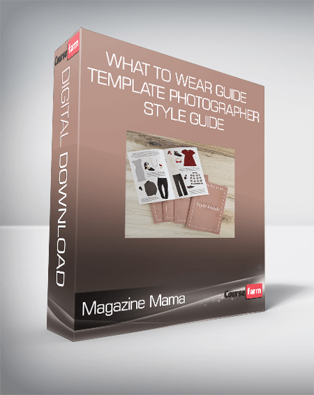 Magazine Mama - What to Wear Guide Template Photographer Style Guide