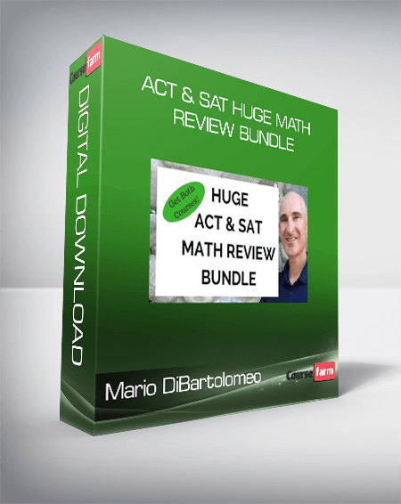 Mario DiBartolomeo - ACT & SAT Huge Math Review Bundle