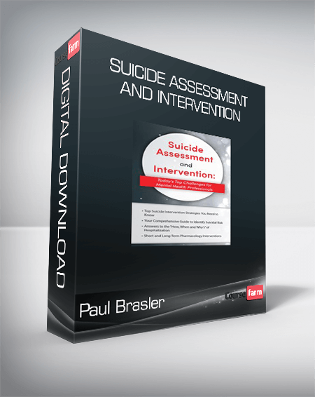 Paul Brasler - Suicide Assessment and Intervention - Today's Top Challenges for Mental Health Professionals
