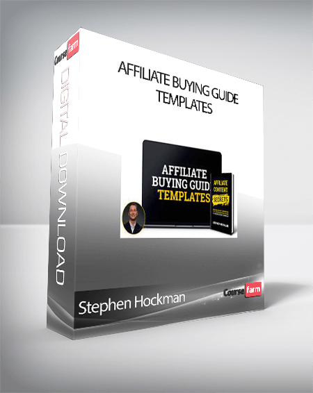 Stephen Hockman - Affiliate Buying Guide Templates